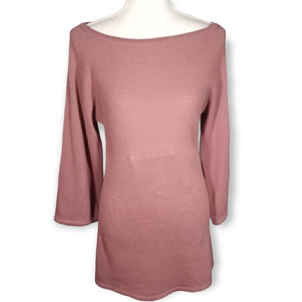 GAP MATERNITY MAUVE SWEATER TUNIC SZ.S EUC